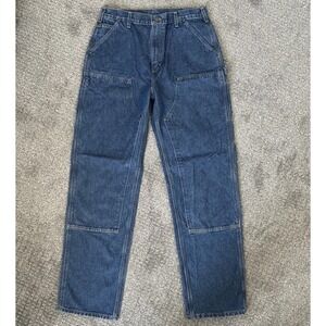 VTG Carhartt B73 DST Double Knee Carpenter Jeans~ Mens 36x36 Straight Denim NWOT